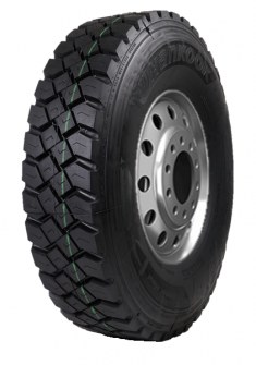 DAEHO DH320 retread tire, Dump Truck, Mixer Truck