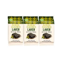 DELIEF Olive Oil Seasoned Laver HALAL - 4.5g × 12p × 6 pack format