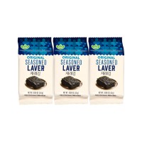DELIEF Original Seasoned Laver HALAL - 4.5g × 12p × 6 pack format