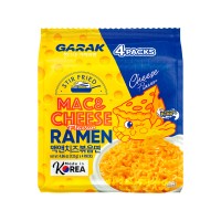 GARAK Mac & Cheese Ramen - 137g × 4p × 8 pack format