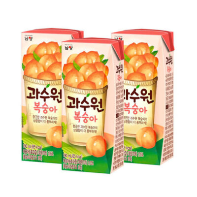 NAMYANG Orchard Peach Juice 190ml x 24